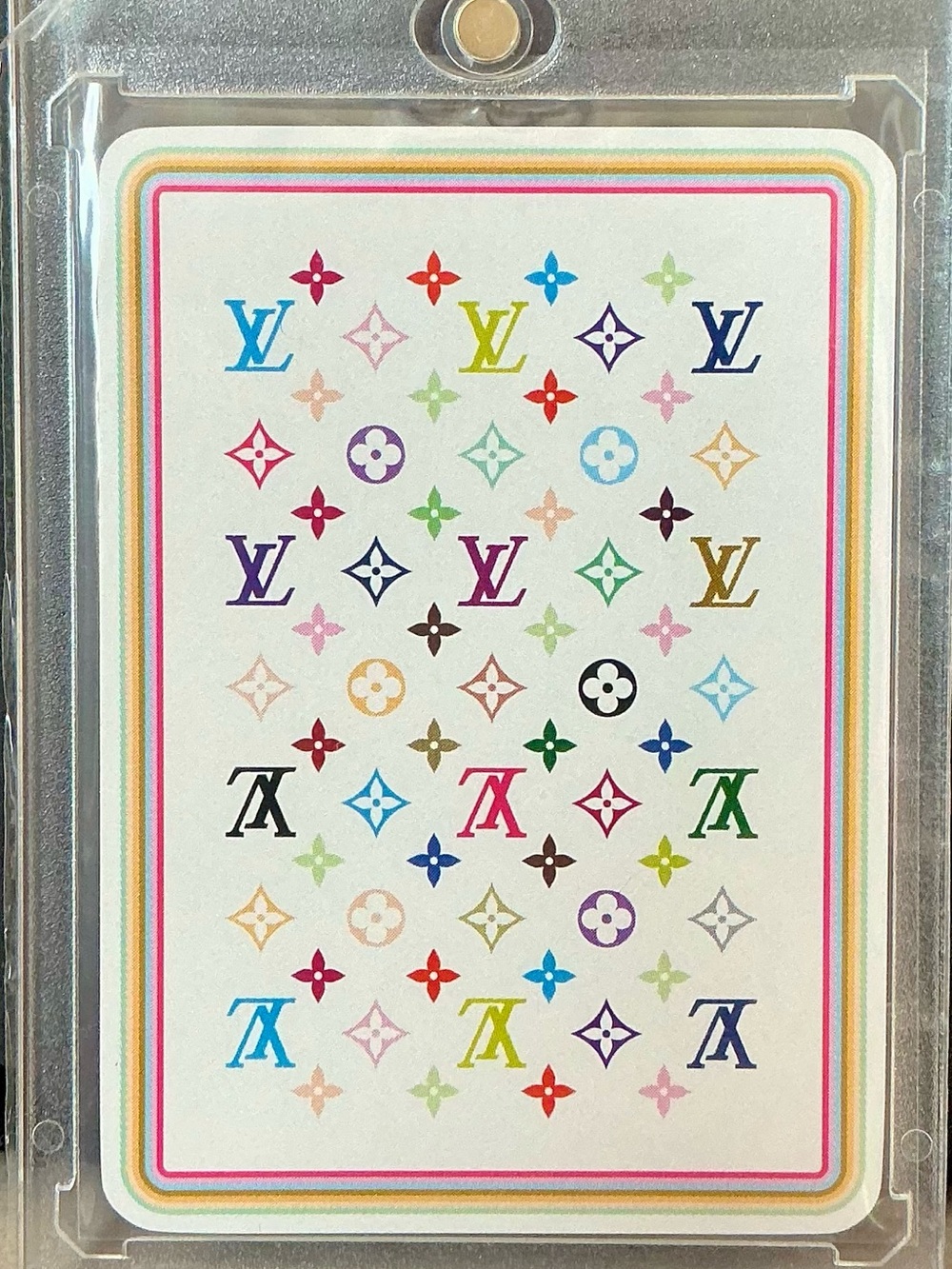 Louis Vuitton X Takashi Murakami Collab playing cards collectibles